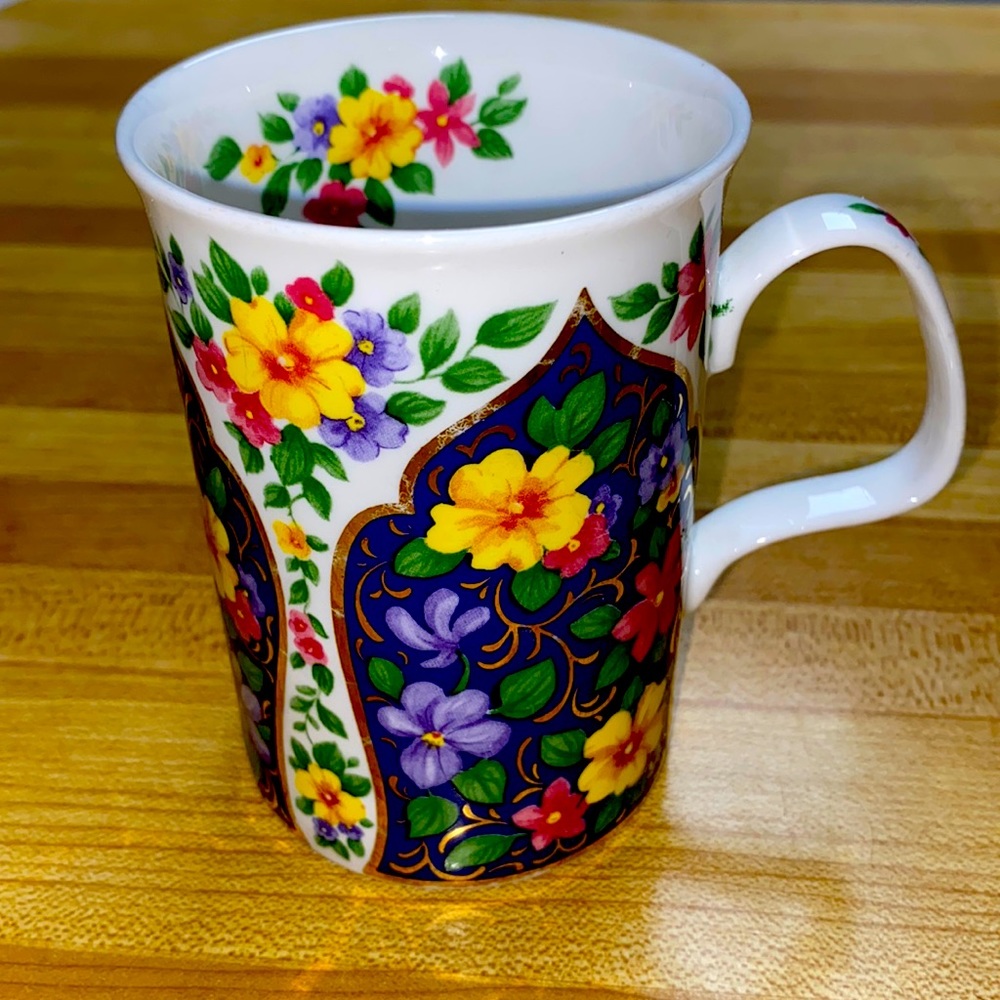 Roy Kirkham Marakesh 1992 Vintage Fine Bone China Coffee Mug Tea Mug England